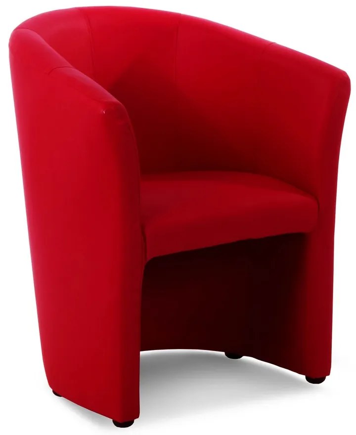 Kreslo Cuba, červená