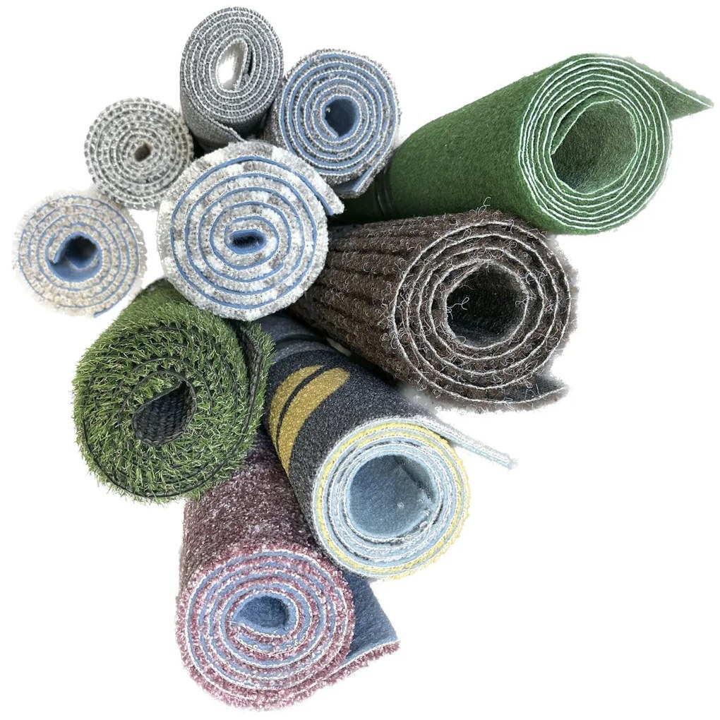 Balíček náhodných zvyškov nových kobercov ♻️ - Balíček A - min. 1.5 m2 Mujkoberec Original