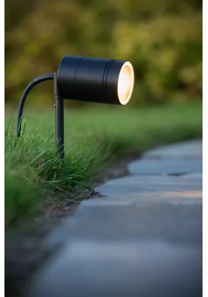 Lucide 14868/05/30 - LED Vonkajšia lampa ARNE-LED 1xGU10/5W/230V čierna