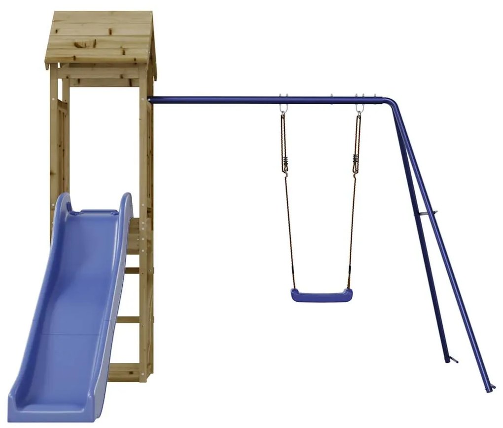 Vonkajšia súprava na hranie impregnovaná borovica