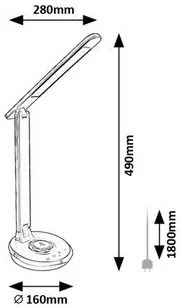 Rabalux JACEY LED stolná lampa 74226