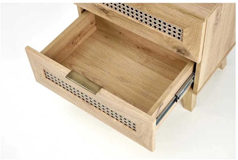 Nočný stolík Rustico, dub artisan