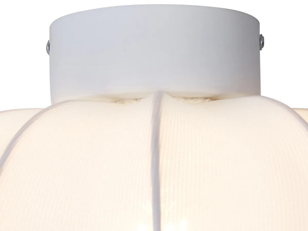 Stropná Lampa Japandi Biela 27cm - Plu Asyesha