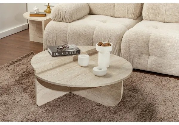 SADA 2x Konferenčný stolík ORION béžová