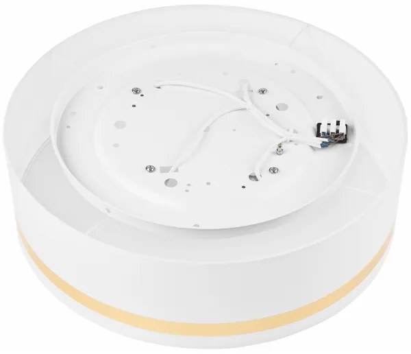 Stropné svietidlo SIRJA STRIPE 4xE27/15W/230V pr. 45 cm biela