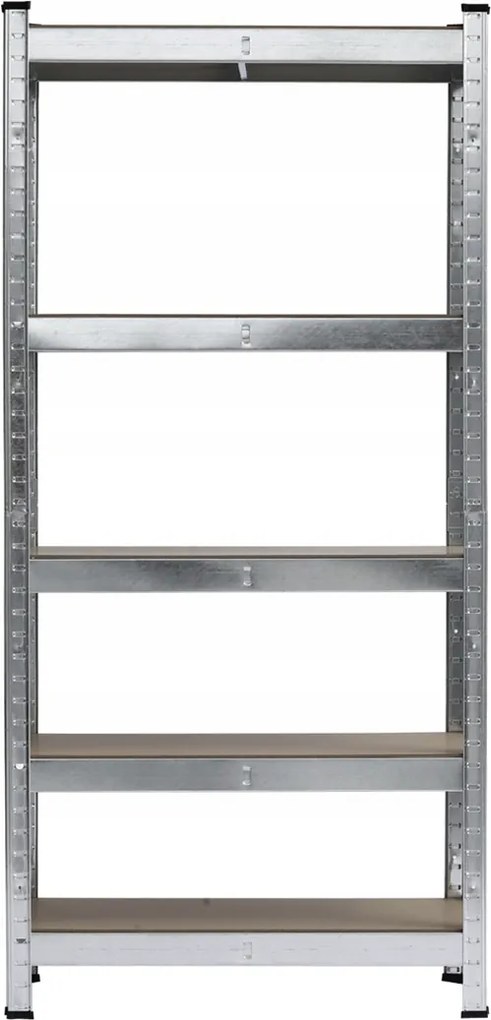 Regál 180x90x40 cm zinkovaný 5-policový, nosnosť 875 kg