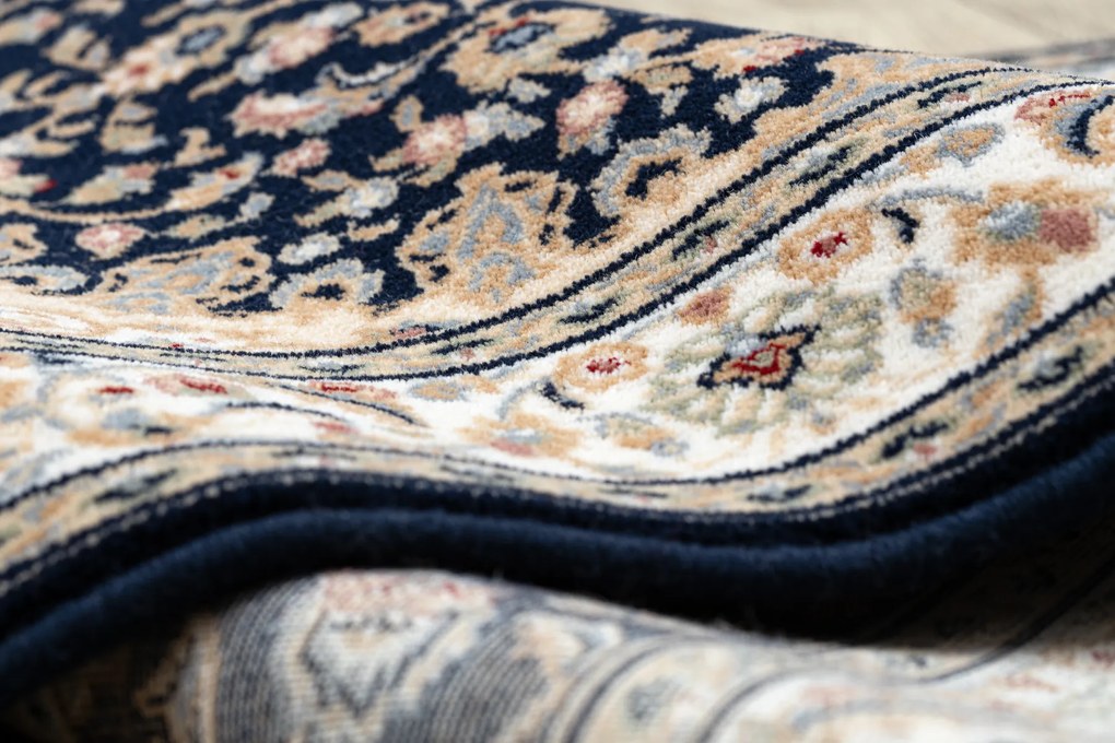 Koberec NAIN Ruža, rám 7177/51011 béžovo/ čierny