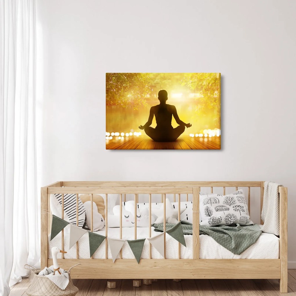 Obraz - Meditácia (90x60 cm)