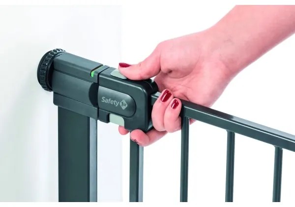 Safety 1st - Bezpečnostná zábrana EASY CLOSE šedá