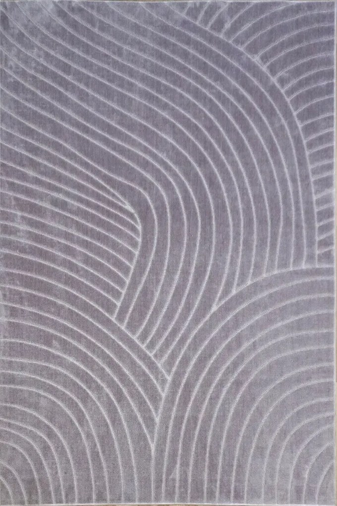 Koberec Zen Garden 2402 LILA – bordový obdĺžnikový koberec Rozmer: 200x290 cm