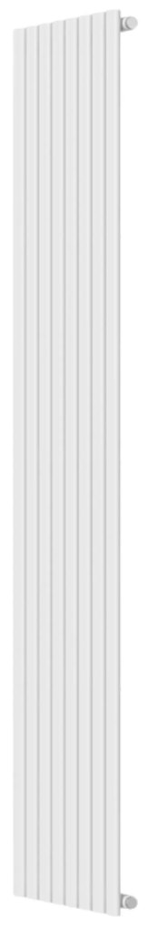 Invena Mono, vykurovacie teleso 2000x480mm, 841W, 1x8 rebier, biela matná, INV-UG-10-B20-A