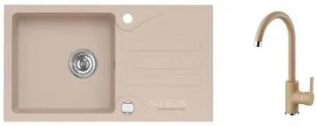 Alveus Set Galapagos 30 + baterie Tonia set drezu a batérie galapagos 30 + tonia / 55 beige SETA125