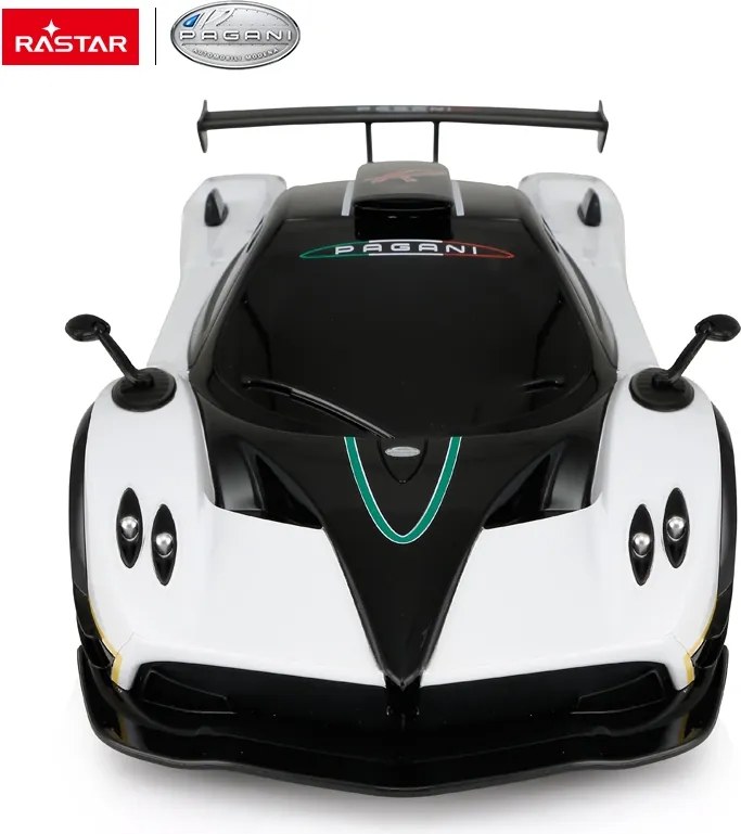 Rastar RC auto Pagani Zonda R 1:14 – rádiom riadené, biele, 33 cm, pre 6+