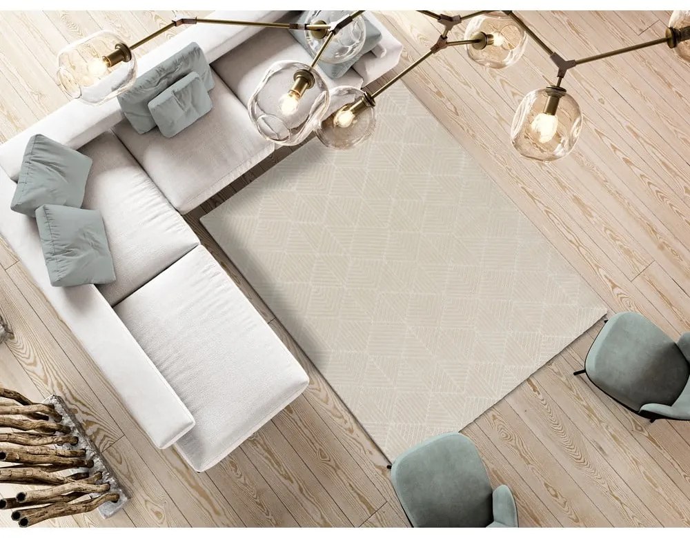 Béžový koberec 140x200 cm Sensation – Universal