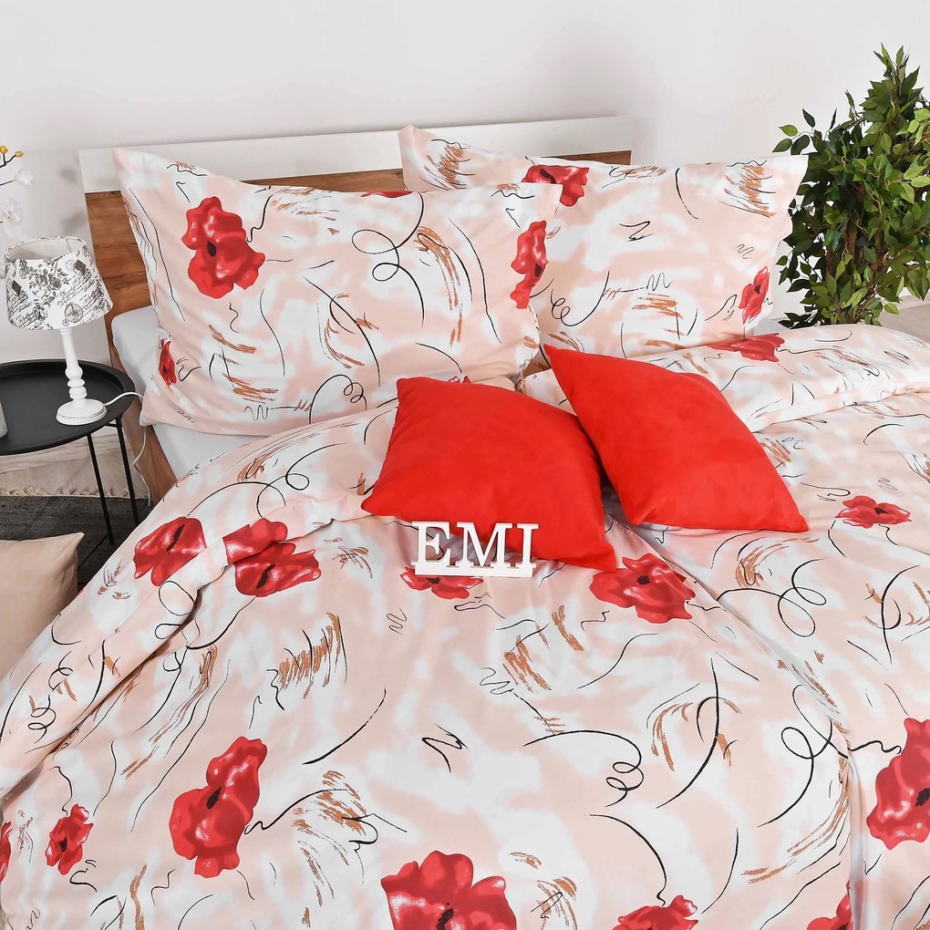Obliečky bavlnené Maky EMI: Vankúš 45x65