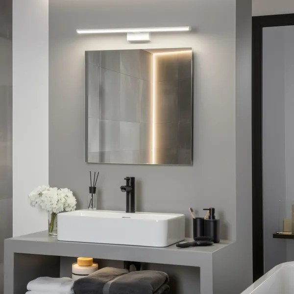Brilagi - LED kúpeľňové osvetlenie na zrkadlo VESTRA LED/12W/230V 60 cm IP44 biela