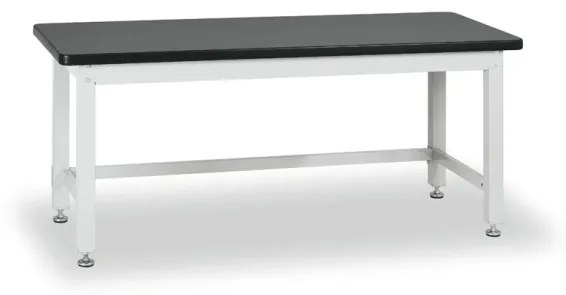 Pracovný stôl do dielne BL, stolová doska MDF + PVC, nosnosť 1000 kg, 1800 mm