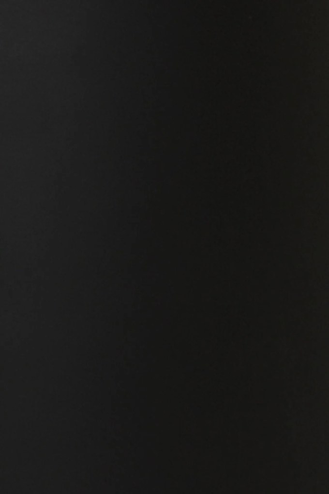 Dizajnový kvetináč LIVELLI, sklolaminát, výška 28 cm, čierny