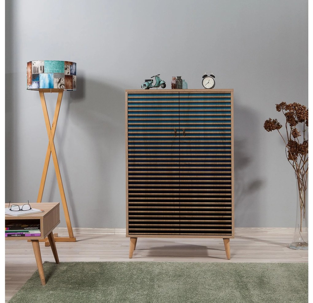 Skrinka Multibox 222 (dub sonoma). Akcia -17%. Vlastná spoľahlivá doprava až k Vám domov. 1088384