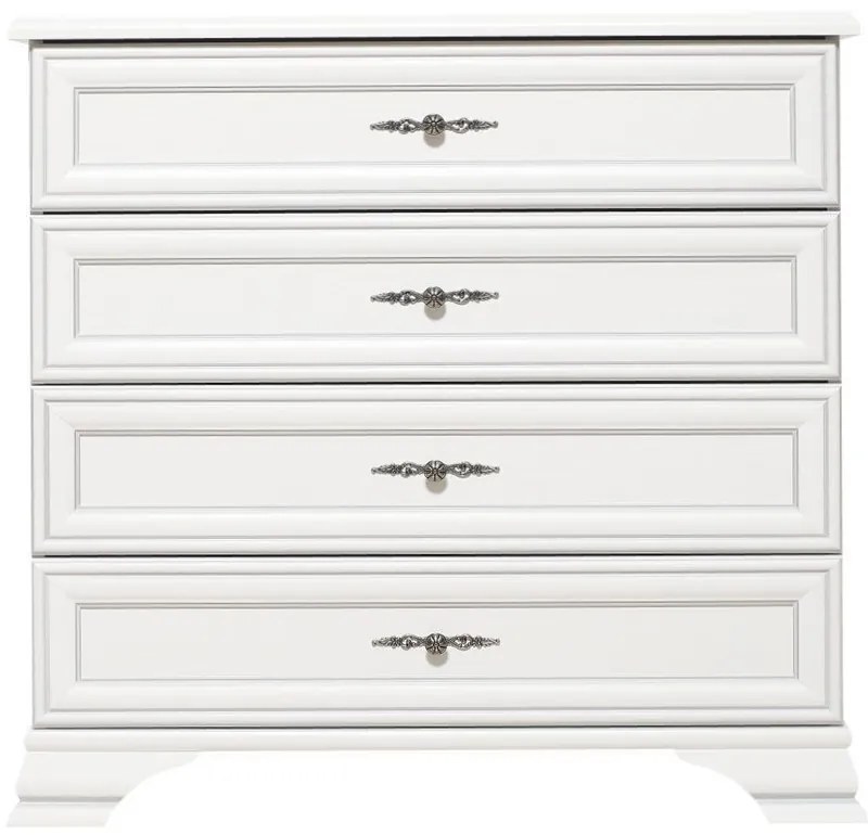 Komoda KENTAK KOM4S, alpská biela