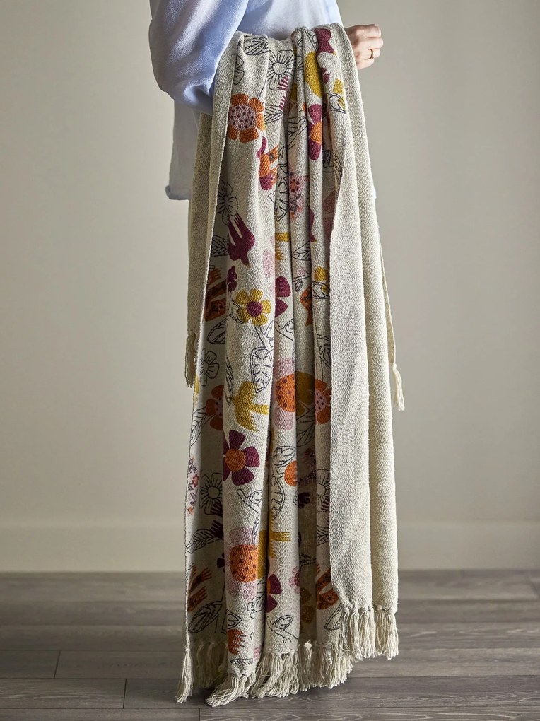 Bloomingville Prehoz z recyklovanej bavlny Vivielle 130 × 160 cm