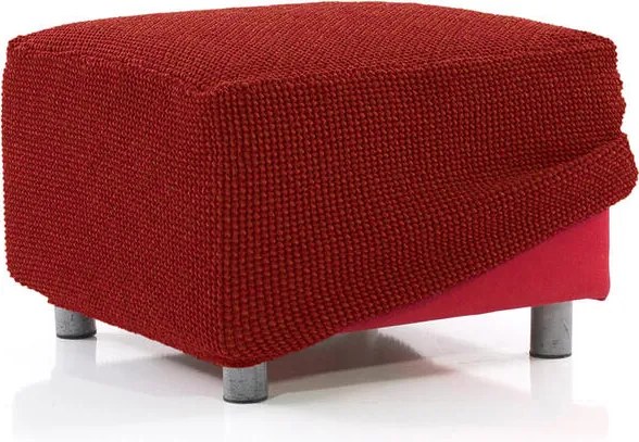 Super strečové poťahy NIAGARA tehlová taburetka (40 - 60 cm)