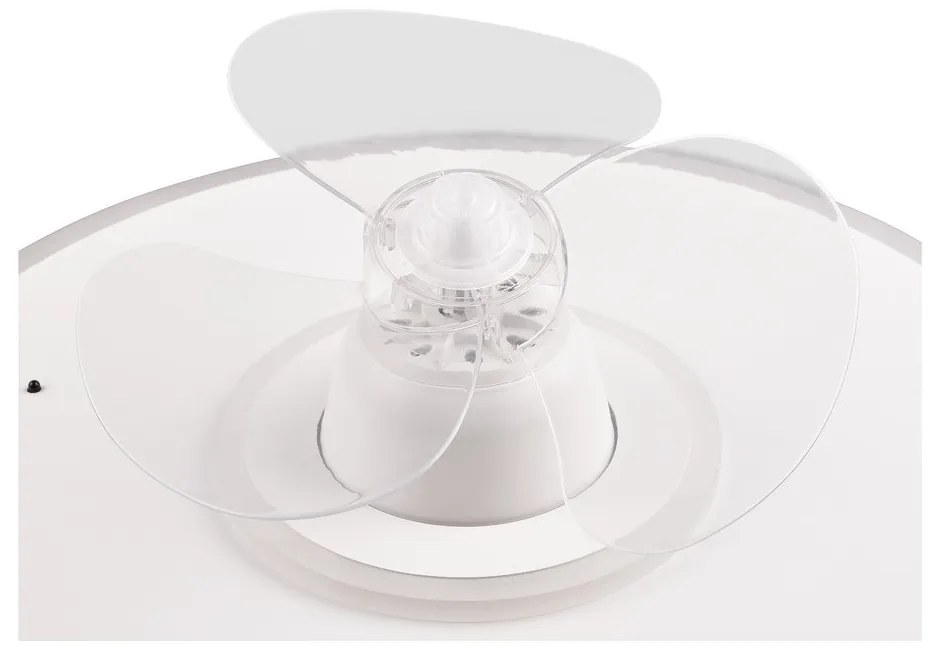 Matne biele LED stropné svietidlo Nybro – Trio