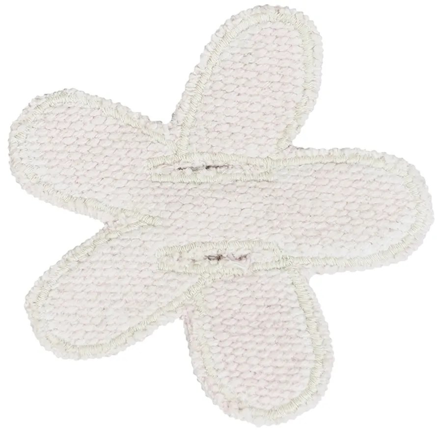 Krémový bavlnený detský hrací koberec 120x160 cm Wildflowers – Lorena Canals