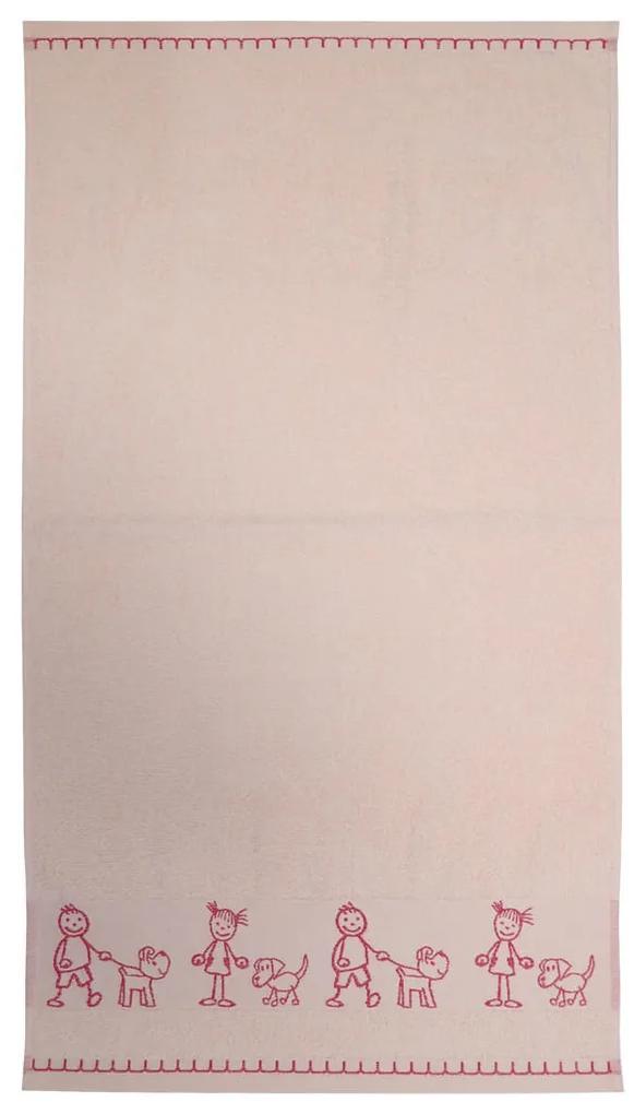 XXXLutz UTERÁK NA RUKY, 50/90 cm, ružová Ben'n'jen - Kúpeľňový textil - 004893011201