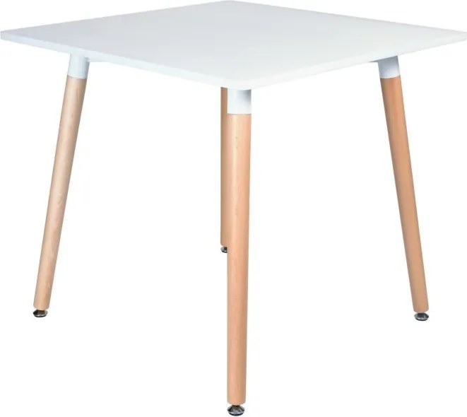 TZB Stôl Paris 80 × 80 cm - biely