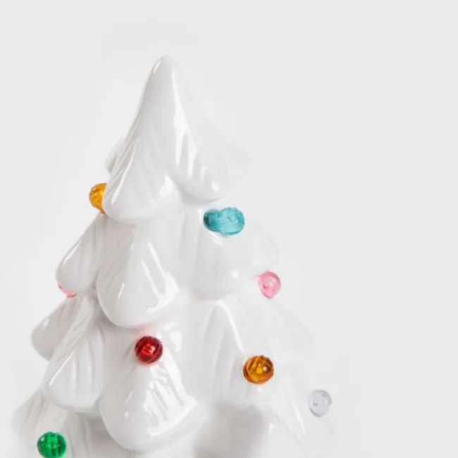 Lampáš LAPLAND v tvare vianočného stromčeka s farebnými svetlami 709685