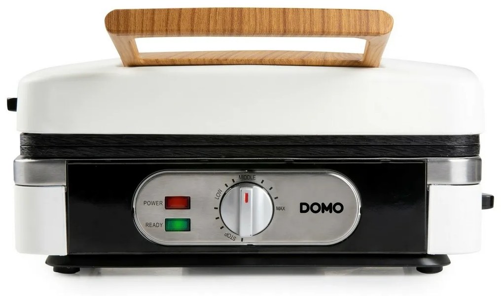 DOMO DO9277C sendvičovač 3v1, matná biela