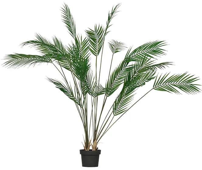 Umelá rastlina palma zelená