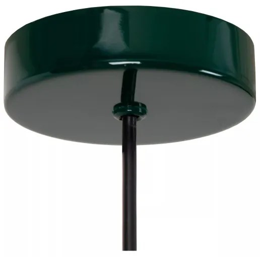 Lucide 74417/01/33 - Luster na lanku MACARONS 1xE27/40W/230V pr. 24,5 cm zelená