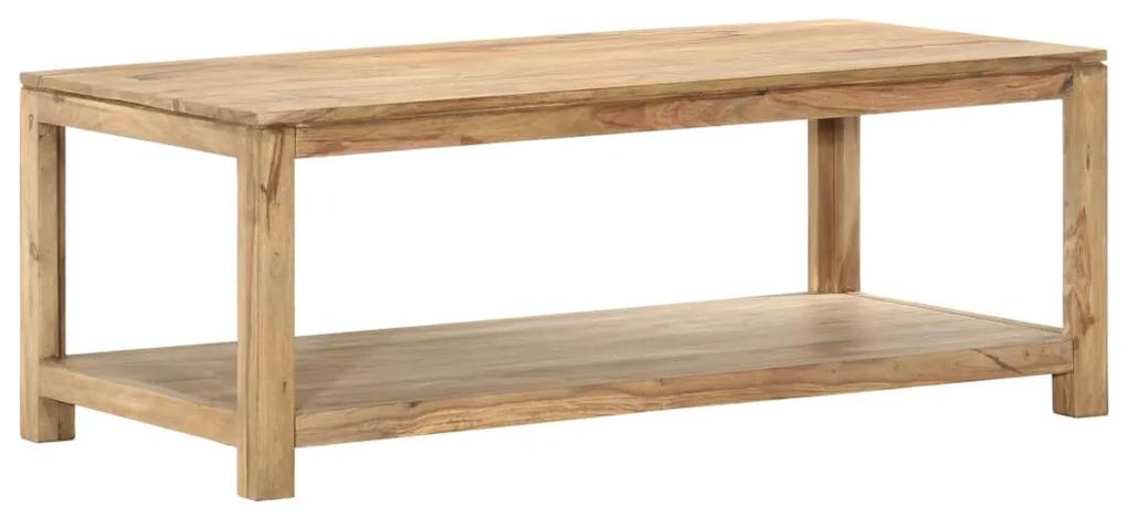 vidaXL Konferenčný stolík 118x60x45 cm, drevený masív sheesham