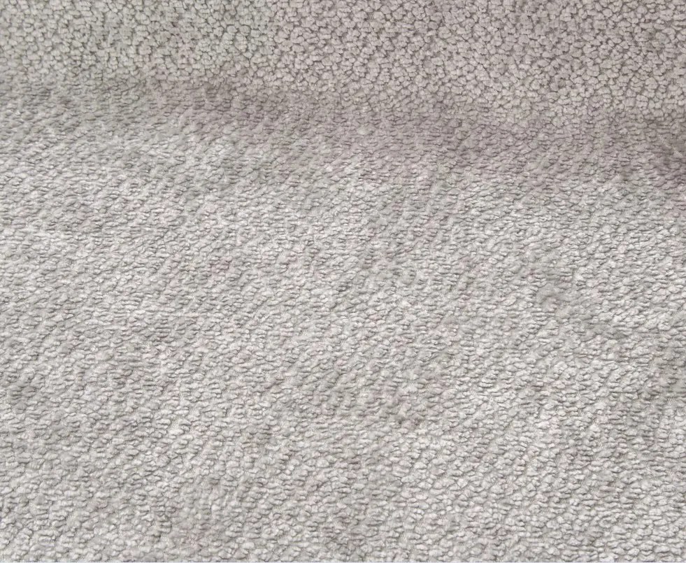 Rohová sedačka Soho, svetlo šedá strukturovaná látka, ľavý roh