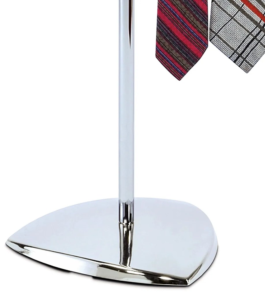 Autronic - Nemý sluha, výška 105 cm, kovová konštrukcia, lesklý chróm, nosnosť 5 kg - ABD-1279 CR AKCE
