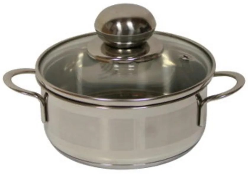 Kastról nerez + pokr. 14cm/0,9L CITY KLC