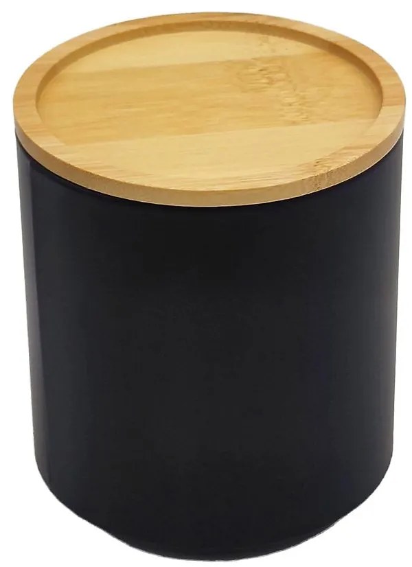 Kontajner s bambusovým vekom FTC700-B black ø11x12,2 cm