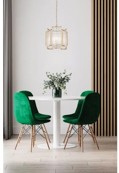 Zuma Line P0528-03A-V6AC - Luster na reťazi SERGIO 3xE14/60W/230V zlatá