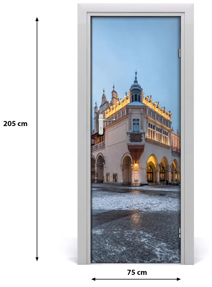 Fototapeta samolepiace na dvere Krakov Poľsko 75x205 cm