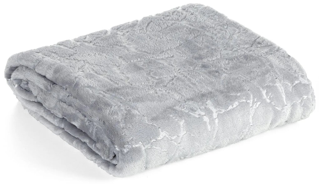 DEKA GLAMO 200X150 CM STRIEBORNÁ