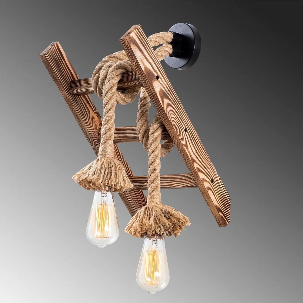Nástenné svietidlo v prírodnej farbe Erebos – Opviq lights