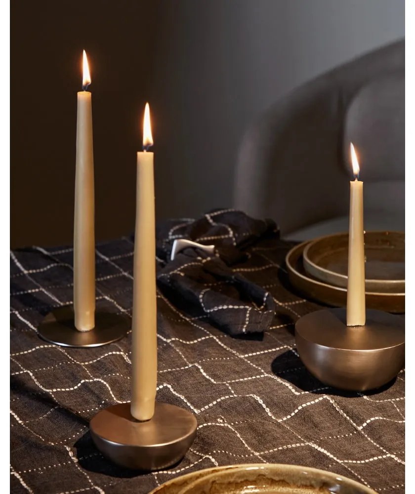 Kovový svietnik Quira – Kave Home