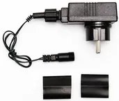 DECOLED LED světelná sada na dům, HOBBY, 4+1 zdarma, ledově bílá, zelený kabel