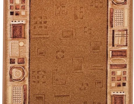 Koberce Breno Behúň JENA 35, šíře role 120 cm, hnedá, viacfarebná