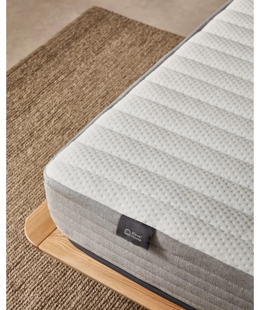 Tvrdý pružinový termoregulačný matrac 90x200 cm Juno – Kave Home