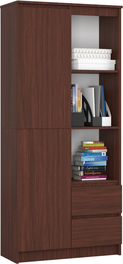 Skriňa Rexa 80 cm wenge