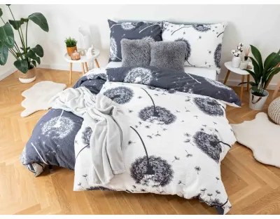 MKLuzkoviny.cz Predĺžené krepové obliečky Duo Exclusive – Púpavy 3