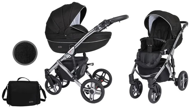 Kočík Kunert Mila Premium graphite frame 2v1 - 04